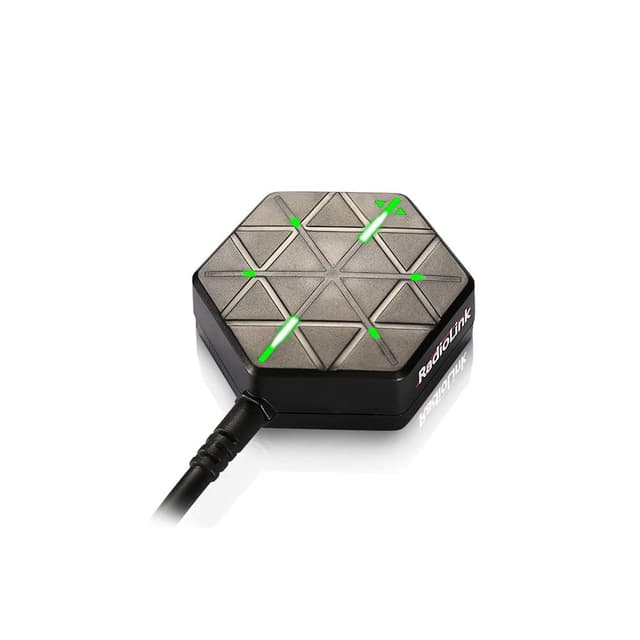 Radiolink M10N GPS SE100 Modul Hohe Positionsgenauigkeit Funktioniert mit GLONASS/BeiDou für APM Pixhawk Flight Controller DIY FPV-Drohne, Quad und mehr