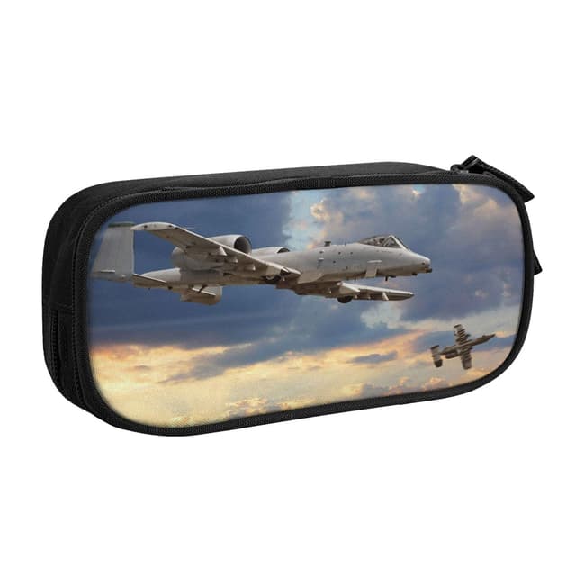 HAOSOFT Stiftetasche Groß Flugzeug 842 Federtasche Geeignet für Schule Büro Junge Mädchen Kinder