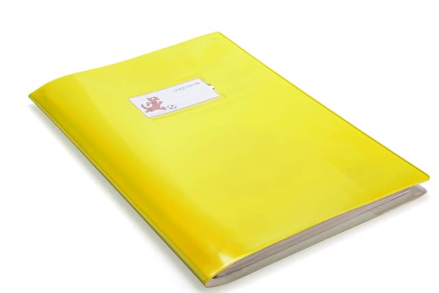 colorosa – Einband Notizbuch A4, gelb