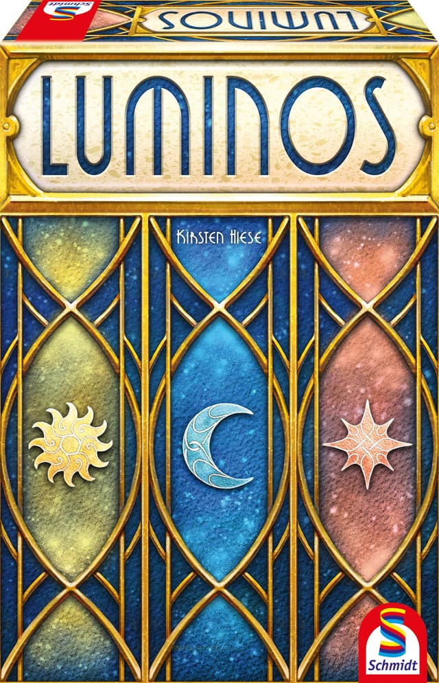 Schmidt Spiele 49446 Luminos, Familienspiel, Legespiel