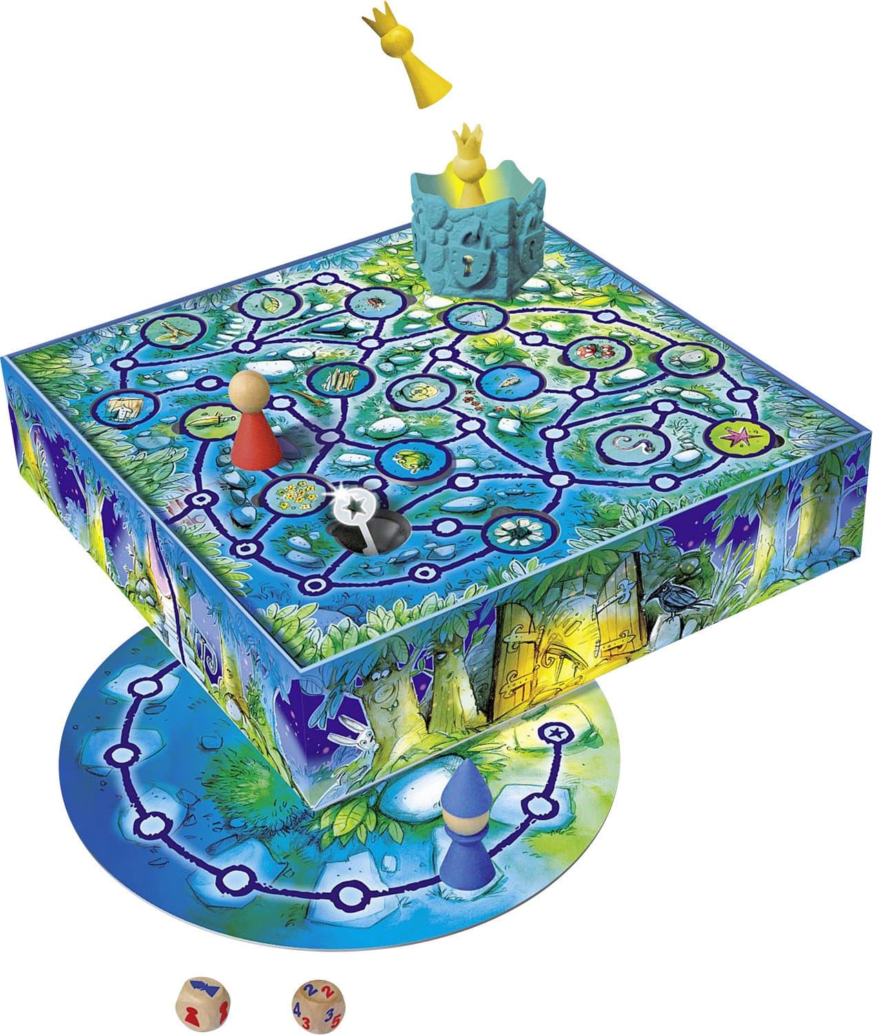 Schmidt Spiele 40867 Der verzauberte Turm, Drei Magier Kinderspiel des Jahres 2013