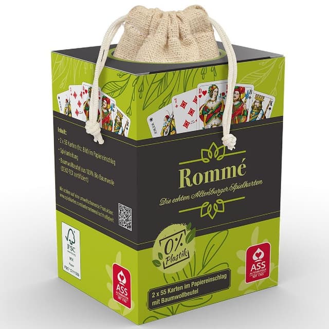 ASS Altenburger FSC Rommé plastikfrei, französisches Bild