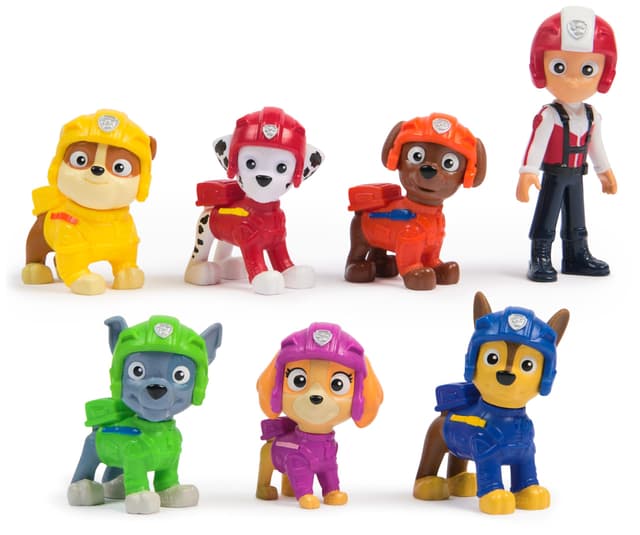 PAW PATROL Air Rescue - Spielfiguren-Geschenkset mit 7 Figuren zum Sammeln, Spielzeug für Kinder ab 3 Jahren