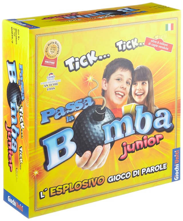 Giochi Uniti Passa der Pumpe Junior – Brettspiel (in Italienischer Sprache) [Import Italien]