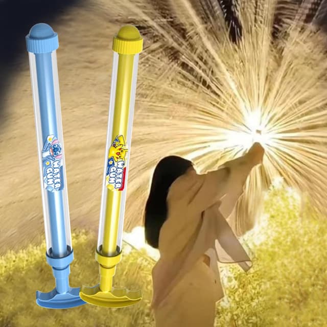 2 Stück Stitc Feuerwerks Wasserpistole Spielzeug, Feuerwerks Wasserspritze Stitc, Wasserpistolen Im Feuerwerksstil, Romantisches Wassersprühspielzeug Im Feuerwerksstil für Paare, Baden, Pool, Partya