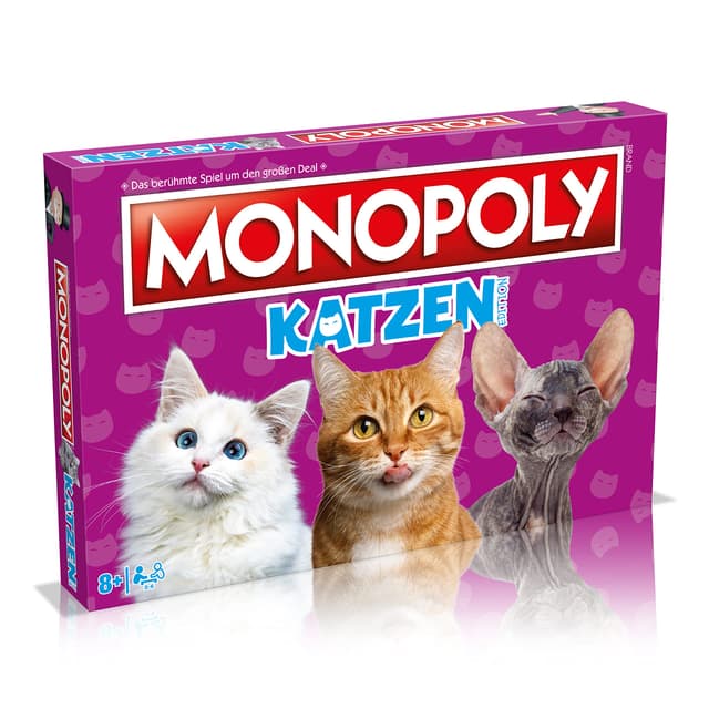 Monopoly - Katzen - Spiele ab 8 Jahre - Alter 8+ - Deutsch