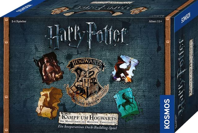 Kosmos 680671 Harry Potter Kampf um Hogwarts Erweiterung - Die Monsterbox der Monster - Erweiterung zu Harry Potter Spiel Kampf um Hogwarts für 2-4 Spieler ab 11 Jahre