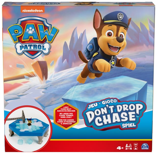 Spin Master Games PAW Patrol - Don‘t Drop Chase, actionreiches Abenteuerspiel für 2-4 Fellfreunde ab 4 Jahren