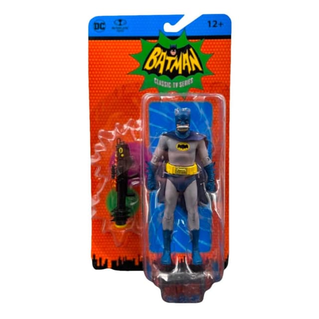 McFarlane Toys DC Retro Batman 66 Batman with Oxygen Mask, 15 cm