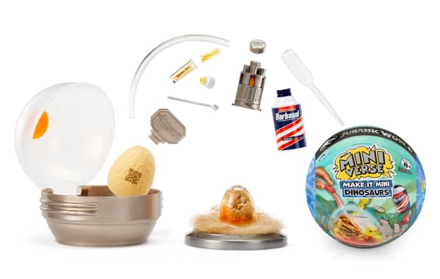 MGA’s Miniverse Make It Mini Dinosaurier Jurassic World – Enthält 1 Baby-Dinosaurier-Replik, Blindverpackung, DIY, Für Sammler & Kinder ab 8 Jahren, Nicht ESSBAR
