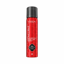 L'Oréal Paris Setting Spray zum Fixieren von Make up, Transferfest in 3 Sekunden, Fixier-Spray für bis zu 36 Stunden Halt, 3-Second Setting Mist, 1 x 75 ml Infaillible Setting Spray Angebot bei HelloDeals
