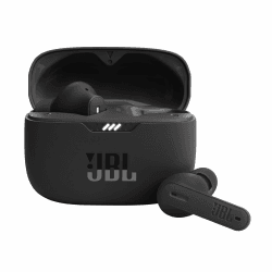 JBL Tune 235 NC, True Wireless Noise-Cancelling In-Ear Bluetooth-Kopfhörer mit 48 Stunden Akkulaufzeit, IP54 Wasser- und staubresistent, Komfortables Stick-Closed-Design, Schwarz JBLT235NCTWSBLK Schwarz Angebot bei HelloDeals