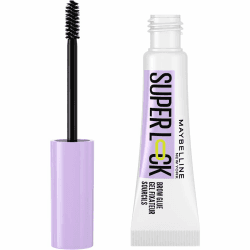 Maybelline New York Augenbrauengel, Für definierte Augenbrauen, Starker Halt ohne abzublättern oder zu kleben, Integriertes Styling-Bürstchen, Super Lock Brow Glue, Transparent, 8 g Angebot bei HelloDeals