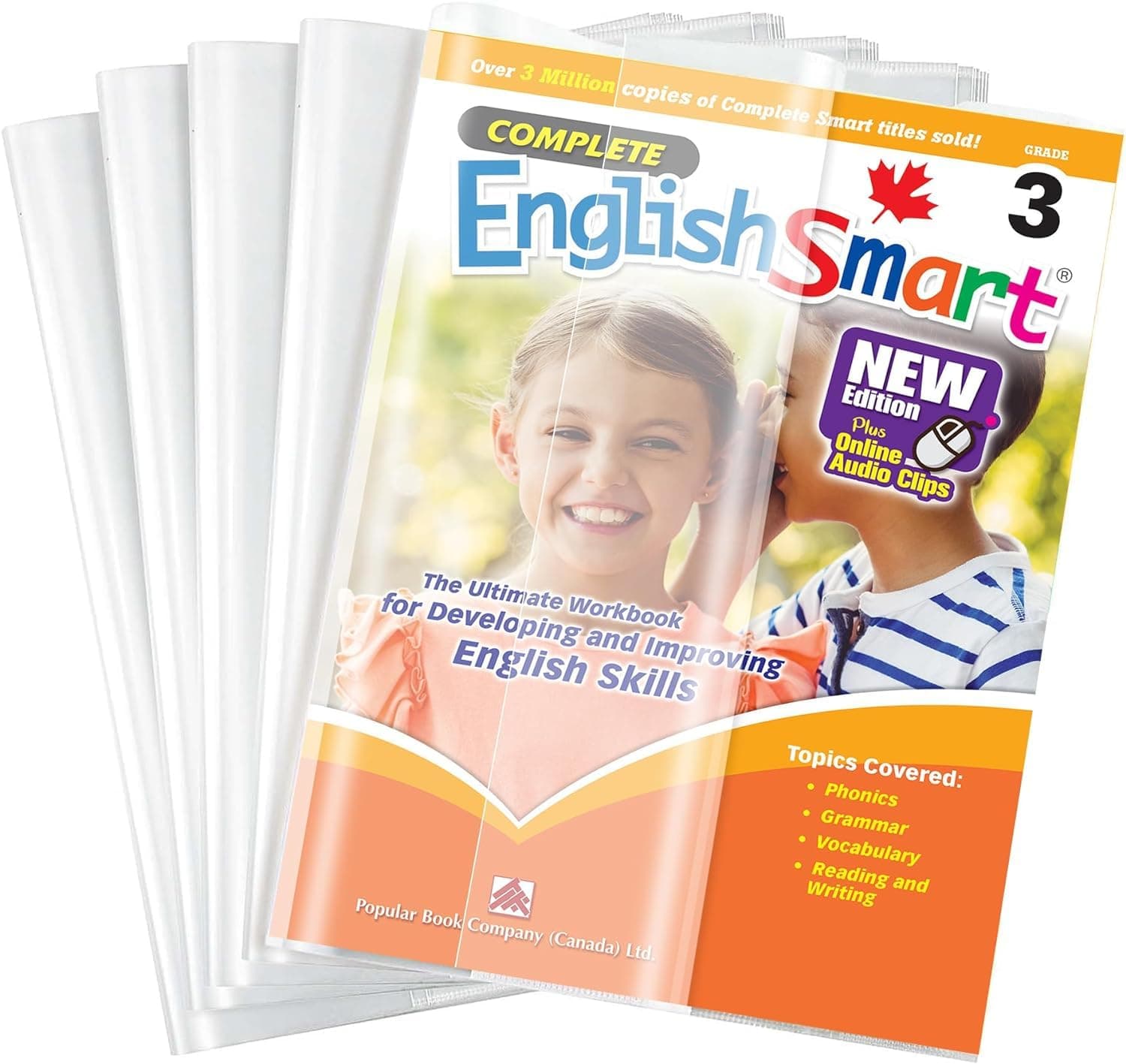 EULANT 10 Stück buchumschläge 19.5x26.5cm, Transparent Schulbuch Umschläge, Schulbuchumschläge mit Verstellbarem Klebestreifen, Klar Bücher Einbinden für das Home Office der Schule B5 - (19.5*26.5cm)
