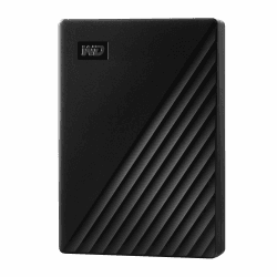 WD My Passport externe Festplatte 5 TB (mobiler Speicher, schlankes Design, herunterladbare Software, automatische Backups, Passwortschutz) Schwarz - auch kompatibel mit PC, Xbox und PS4 5 TB USB-A Schwarz Angebot bei HelloDeals