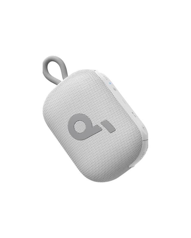 soundcore Anker Select 4 Go Bluetooth Lautsprecher, portabler Mini-Lautsprecher Dusche, 20h Spielzeit, IP69 Wasser- und staubfest, schwimmfähig, kraftvoller Sound, für drinnen, draußen & Wandern white