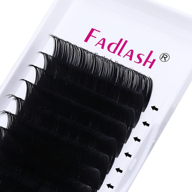 Individuelle Klassische 1:1 Wimpernverlängerung 0.05mm CC Curl Mix 15-20mm Wimpern Professionelle Klassische Individuelle Wimpernverlängerung Schwarz Natürliche MIX(15-20) 0.05-CC