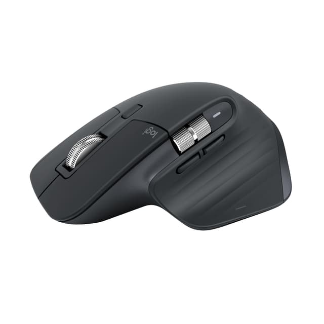 Logitech MX Master 3S – kabellose Performance-Maus mit ultraschnellem Scrollen, ergonomisch, 8K DPI, Glass Tracking, leises Klicken, USB-C, Bluetooth, Windows, Linux, Chrome – Dunkelgrau, 1er Pack MX Master 3s Universal Graphit