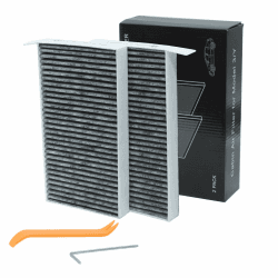 Innenraumfilter Kompatibel mit Tesla Model Y & Model 3 – Ersatz Kabinenluftfilter Aktivkohle, 2er Set für Auto Angebot bei HelloDeals