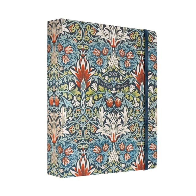 Kokonote Terminplaner 2025 2026 Planer Kalender 2026 Buchkalender William Morris - Schülerkalender 2025/2026 Wochenplaner Schulplaner 2025 2026 Ringbuch - Aesthetic School Stuff