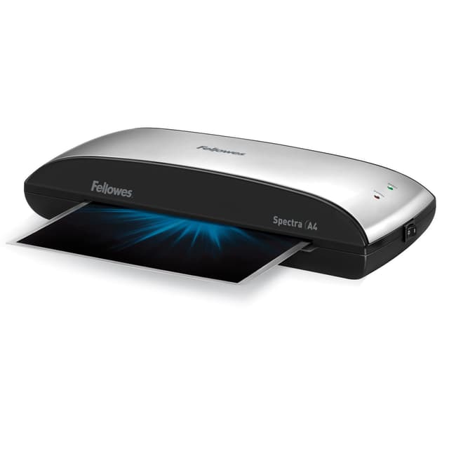 Fellowes A4 Laminiergerät, Spectra A4 für Einsteiger, für 80-125 Mikron Laminierfolien, bis A4 Format, für Zuhause/Home Office, inkl 10 gratis A4 Folien