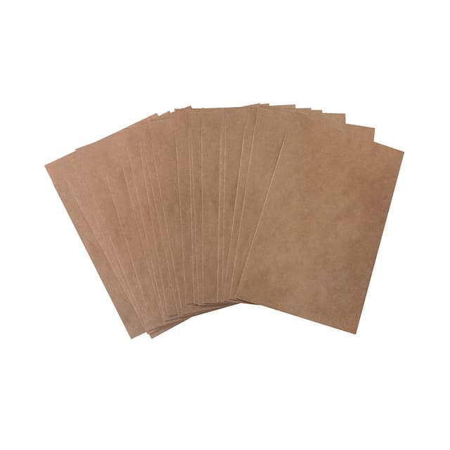 Logbuch-Verlag 100 Kraftpapier Tüten 8,5 x 13,2 cm braun Adventskalender Papiertüte Flachbeutel natur Verpackung give-away klein Samentüte 8,5 X 13,2 Cm 100 Stück (1er Pack)