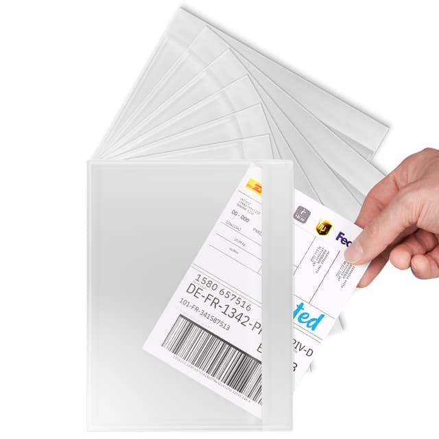 RAGO® Lieferscheintaschen selbstklebend 100 Stück DIN C5 für A5 I Transparente Versandtaschen für Lieferscheine und Rechnungen I Dokumenttaschen mit Haftkleber I Begleitpapiertaschen – 100 Stück 100 C5