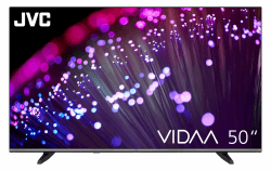 JVC Fernseher 50 Zoll Smart TV VIDAA LT-50VD3555 4K Fernseher UHD, HDR TV mit Dolby Vision und integriertem Triple-Tuner, LED TV schwarz 50 Zoll 4K VIDAA Schwarz Angebot bei HelloDeals