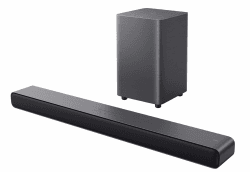 TCL S55HE Soundbar 2.1 Kanal mit kabellosem Subwoofer, 220W Heimkino-Lautsprecher, Dolby Atmos, DTS Virtual:X, Sound Expansion, Bluetooth 5.3, HDMI eARC, USB, Optisch, Wandmontage möglich 2.1 Channel 2024 Model Angebot bei HelloDeals