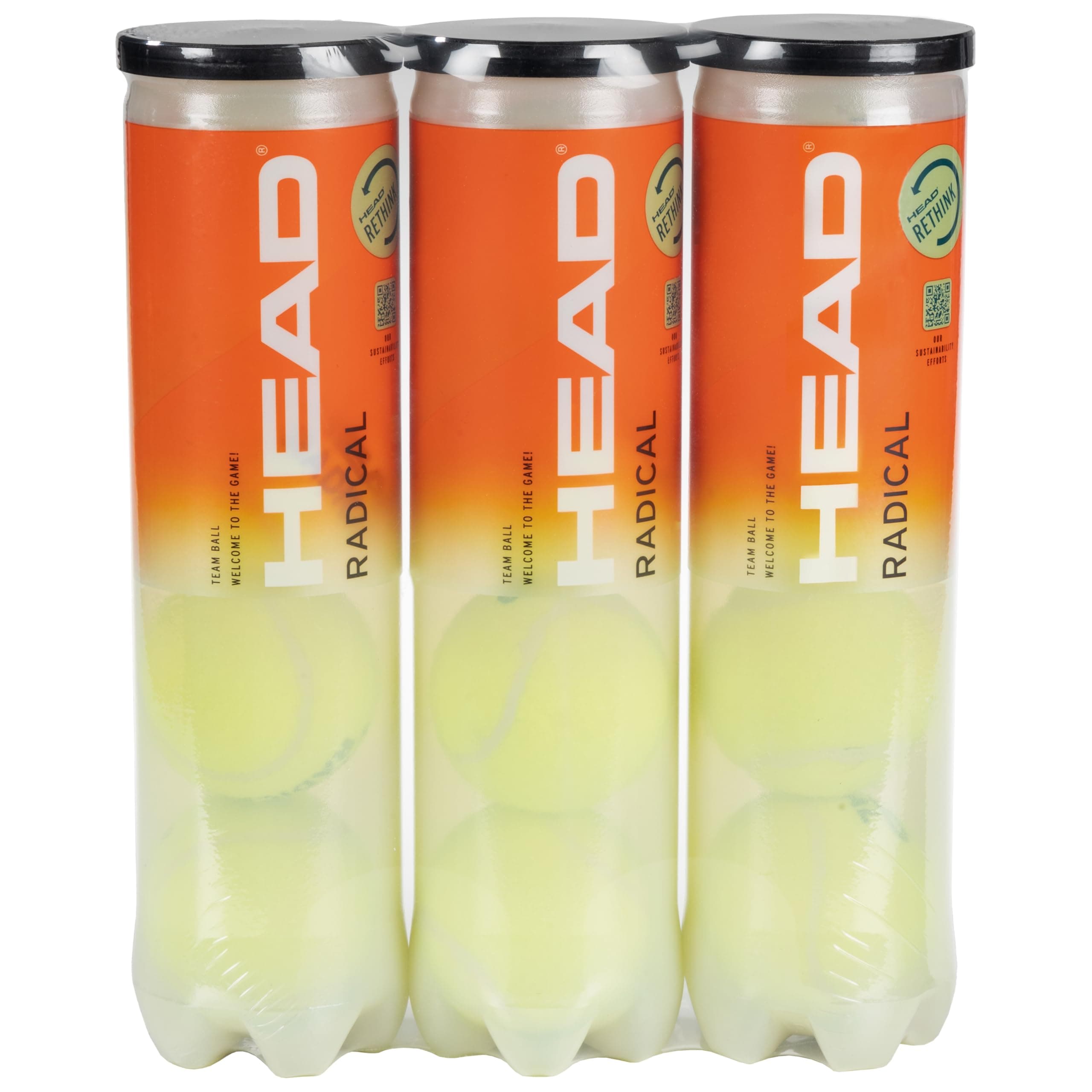 HEAD Radical - Amazon Exclusive - Tennis/Padel Ball