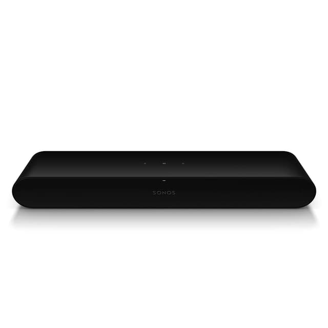 Sonos Ray Soundbar – Einzigartig kompakte All-in-One-Soundbar mit Blockbuster-Sound für Filme, Spiele und WLAN-Musikstreaming – Kompatibel App und Apple AirPlay – In Schwarz Black