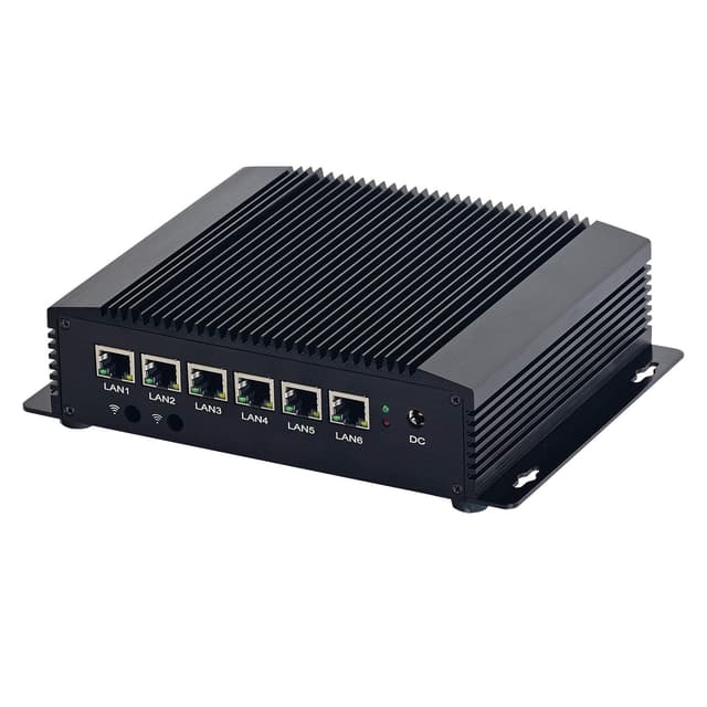 Firewall Micro Appliance, Pfsense, Mikrotik, OPNsense, Untangle, VPN, Router PC, Intel Core I5 8260U / 8265U, HUNSN RM02, 6 x Intel I211 I210 LAN, AES-NI, HDMI, SIM Slot, DDR4 32G RAM, 256G SSD 32G RAM 256G SSD