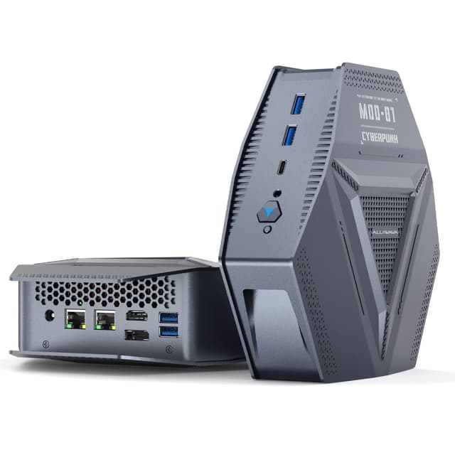 ALLIWAVA GH9 Mini PC Intel Core i9-12900HK(14K/20T, bis zu 5,0 GHz), 32GB RAM 1TB SSD, Win11 Pro, 3-Fach Videoausgang (HDMI/USB-C/DP), 2× 2.5G LAN, Thunderbolt 4, Kompakter Desktop-PC i9-12900HK 32GB+1TB