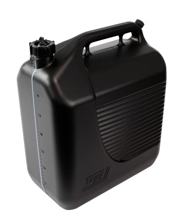 Tayg Kanister, 30 Liter, zugelassen, mit Einfüllstutzen und Messstreifen, schwarz, 604072
