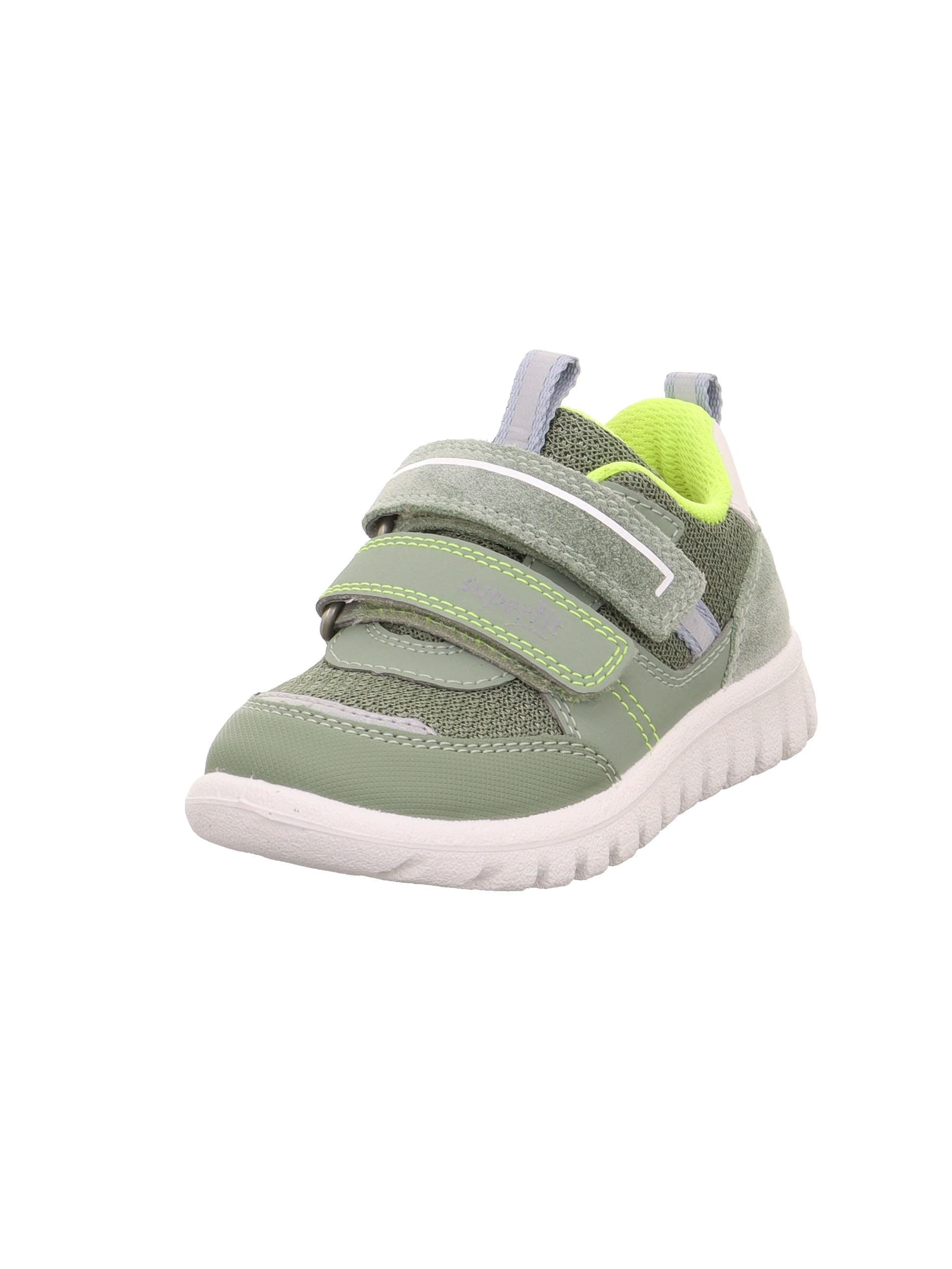 Superfit Jungen Sport7 Mini 1-006203 Sneaker 22 EU Hellgrün Gelb 7520