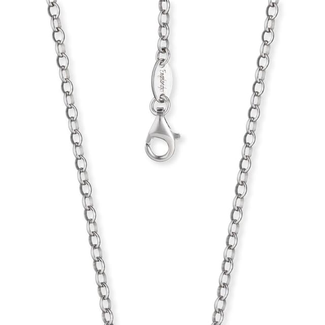 Engelsrufer Ankerkette 925er-Sterlingsilber Silber rhodiniert Silber 60 cm
