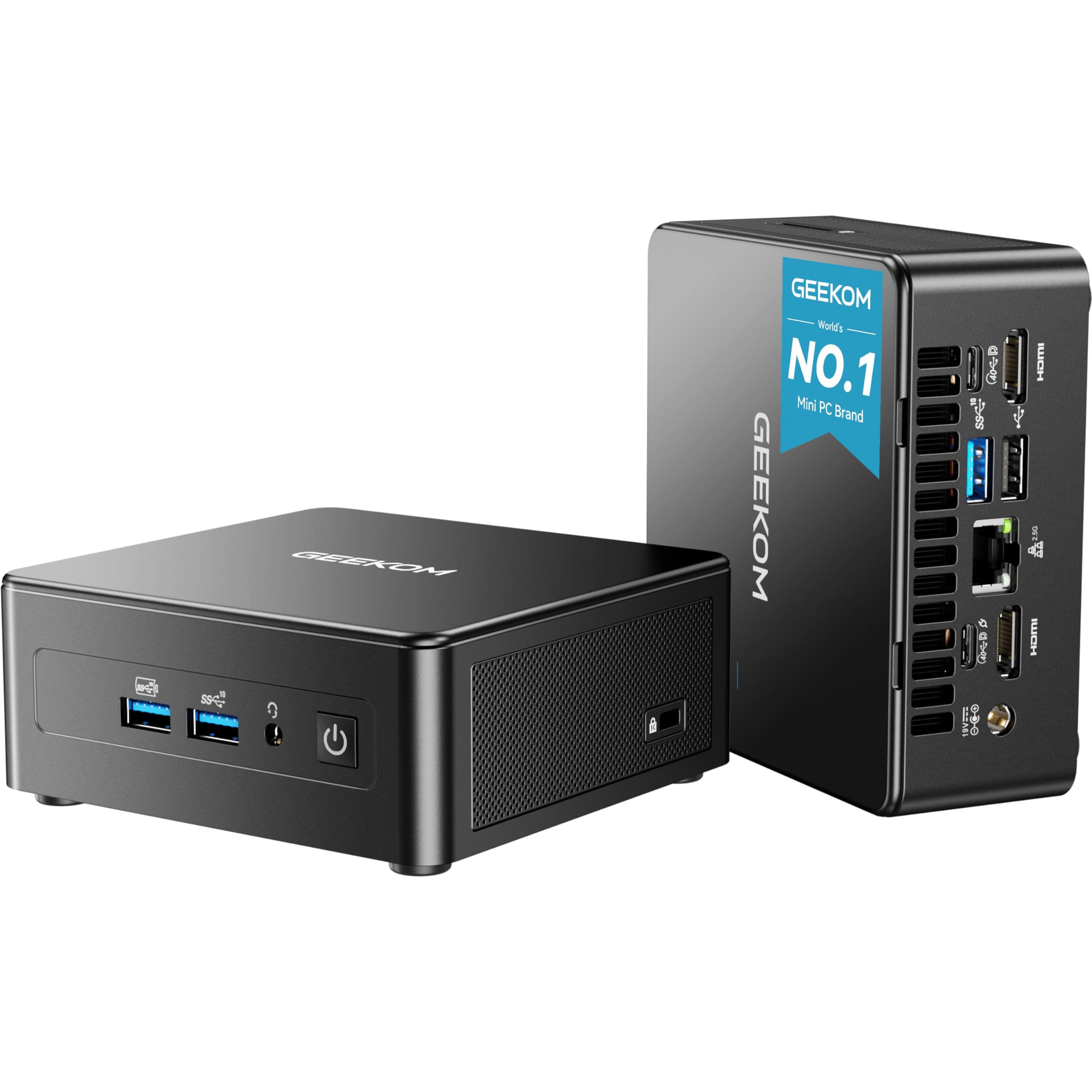 GEEKOM IT15 – Der weltweit erste AI Mini PC mit Intel Core Ultra 9 285H (15. Gen.), 32GB DDR5 & 2TB SSD, Windows 11 Pro, 99 Tops Kl-Leistung, WiFi 7 – Kompakter Desktop-PC für alle Einsatzszenarien U9-285H(32+2T)