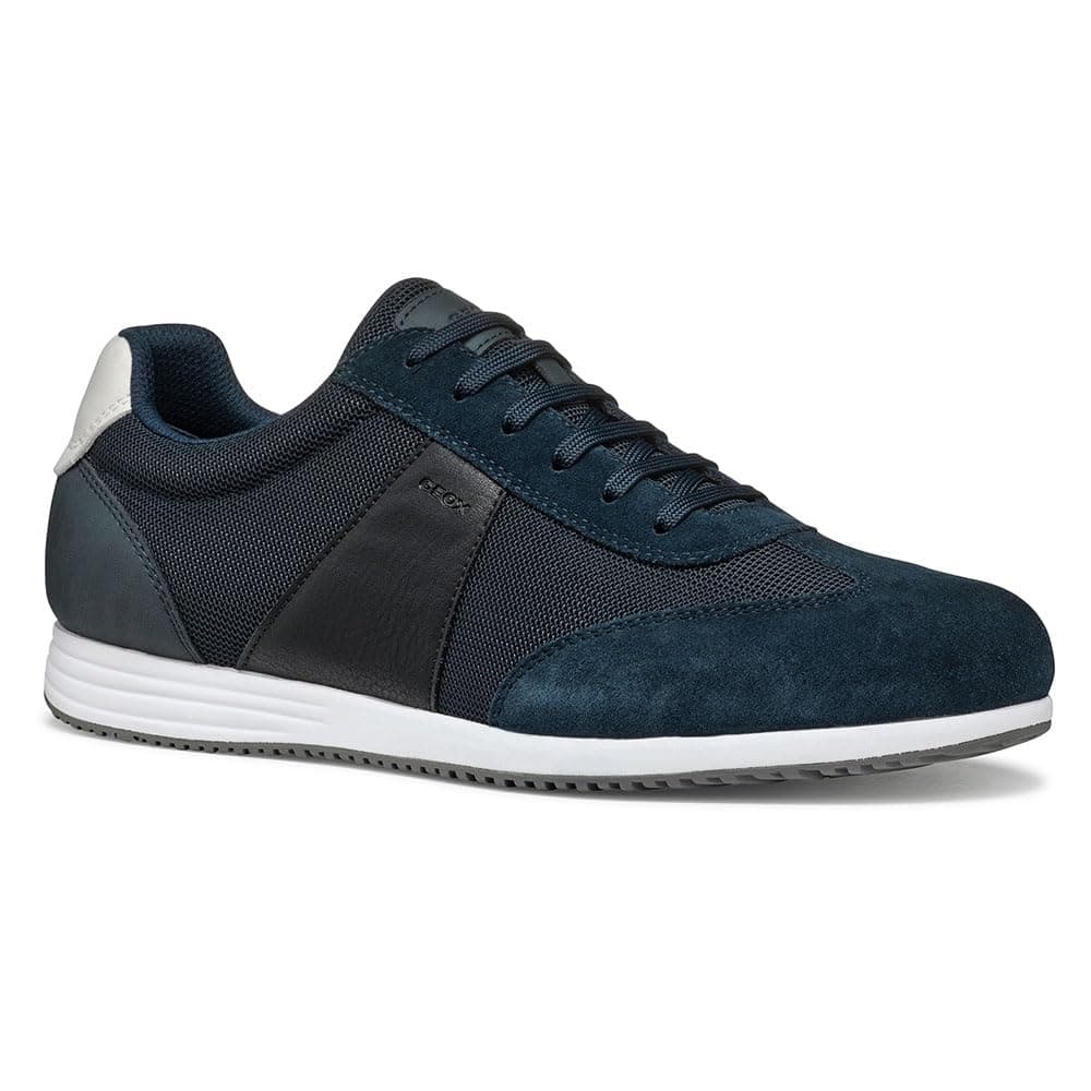 Geox Herren U Arthien A Sneaker 44 EU Navy Black