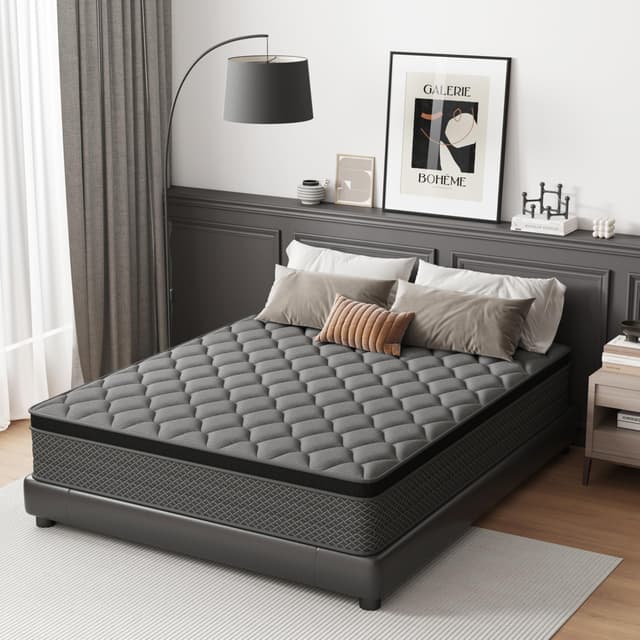DAJIYUHC Matratze 120x200 cm Boxspringbett Härtegrad H3, Geeignet für Kinder und Erwachsene, Öko-Tex Zertifiziert, Ergonomische 7 Zonen Matratze Höhe 20 cm 20CM Small Double(120x200cm)