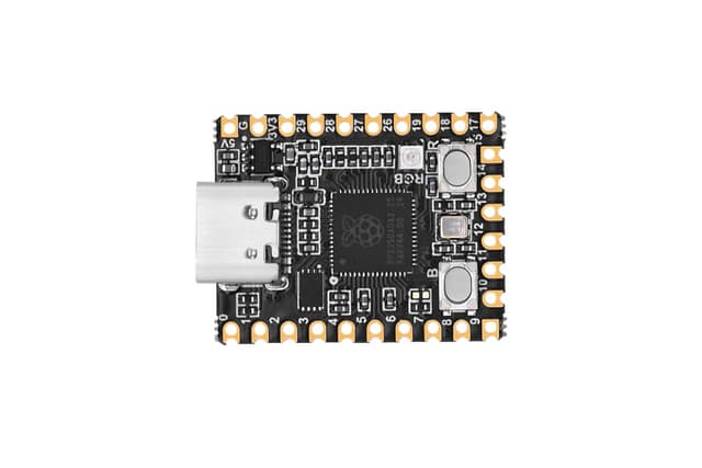 RP2350-MINI Development Board with Pi RP2350A Dual-Core Dual-Architecture Microcontroller, Compact PCB, USB-C, GPIO Access, Ideal for DIY & Embedded Projects
