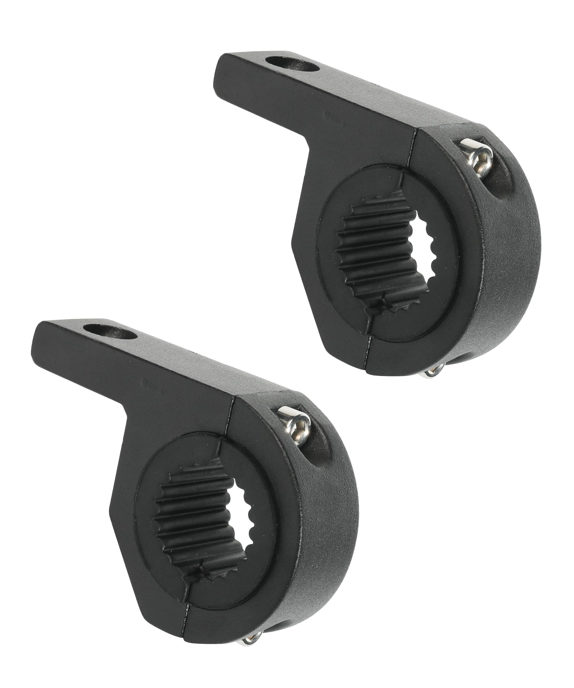 Flaconi Rohr Klemme Auto,0.7”x1.3” Arbeitsleuchten Halterung Universal,Scheinwerfer Klemmhalterung Rohrklemme,Scheinwerfer Halterung Für Frontschutzbügel Geländewagen Auto Lkw Motorrad Boot
