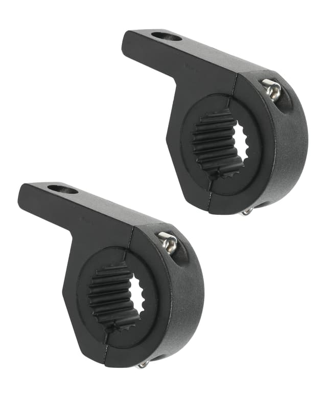 Flaconi Rohr Klemme Auto,0.7”x1.3” Arbeitsleuchten Halterung Universal,Scheinwerfer Klemmhalterung Rohrklemme,Scheinwerfer Halterung Für Frontschutzbügel Geländewagen Auto Lkw Motorrad Boot