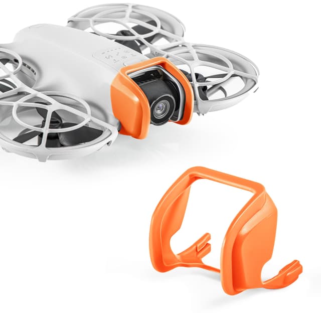 STARTRC PHOTO Gimbal Protector für DJI Neo Zubehör, Gimbal Protection Lens Anti-Collision Bumper Guard Bar für DJI Neo Drone Camera(Orange)
