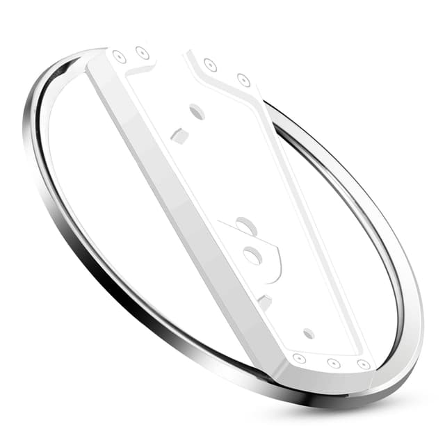 Vertikaler Standfuß für PS5/für PS5 Slim/für PS5 Pro, Vertikal Ständer aus ABS Edelstahl, Bietet Stabilität und Wärmeableitung Stand, Vertikaler Ständer für Playstation 5 Konsole Zubehör, Weiß
