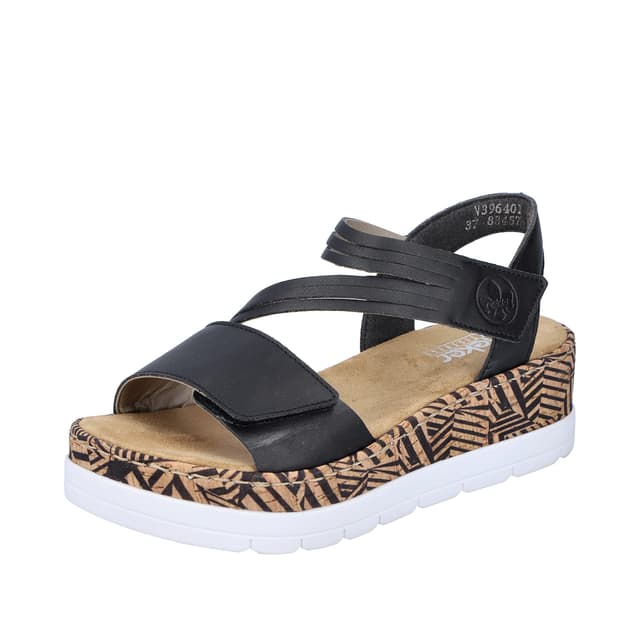 Rieker Damen Pantoletten V0649, Frauen Slipper