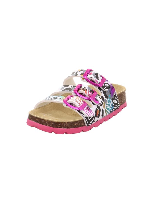 Superfit Mädchen Fussbettpantoffel 1-800113 Hausschuh