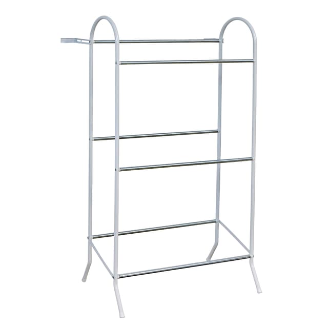 SCHULTE Regalwelt Getränkekistenregal für bis zu 6 Kisten, 118x61x41 cm (HxBxT), Traglast pro Ebene ca. 40 Kg, weiß, Getränkeregal, Bierkistenregal, Flaschenkastenständer, Wasserkistenregal