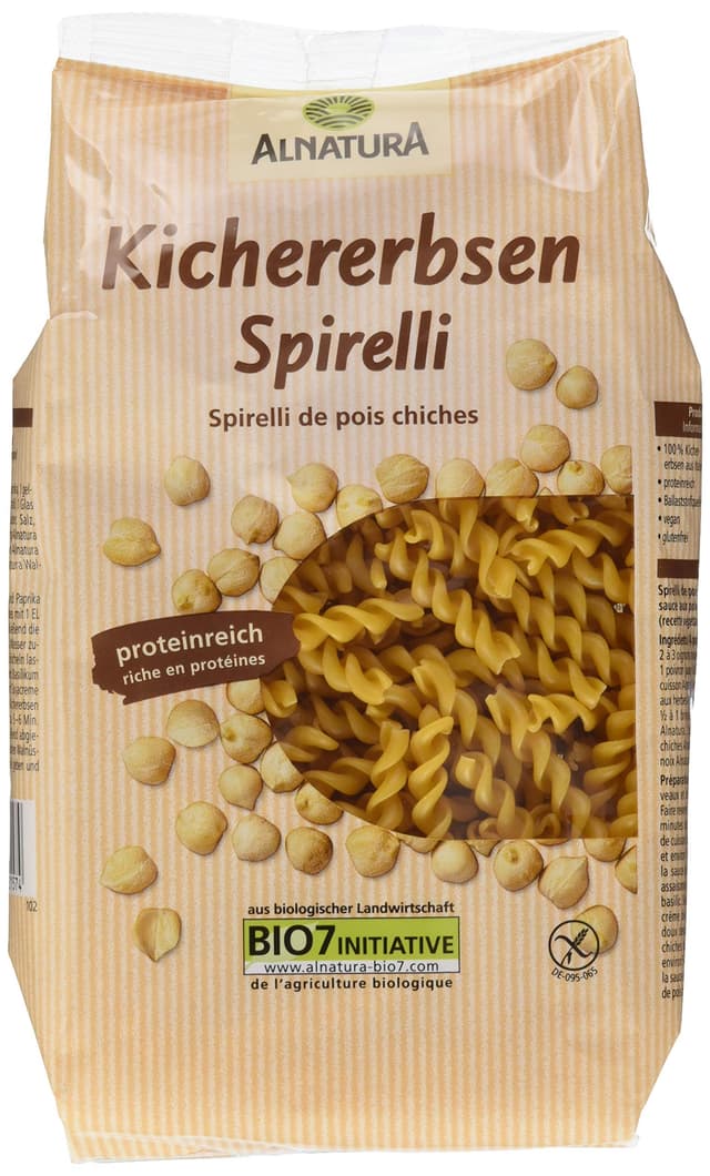 Alnatura Spirelli Kichererbsen, 250g 250 g (1er Pack)