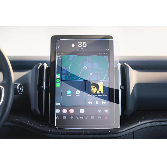 GAFAT Volvo EX30 2024 2025 12,3 Zoll Navigation Schutzfolie, Gehärtetes Glas Displayschutzfolie für Neu Volvo EX30 ab 2024-12,3" Touchscreen Display Navi GPS, 9H Anti-Kratzen Navi (9H-Glas)
