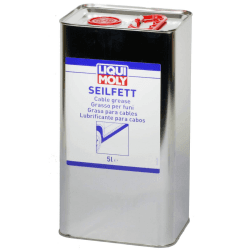 Schmiermittel LIQUI MOLY 6124 Seilfett Korrosionsschutz Hohlraumversiegelung 5L 5 L Single